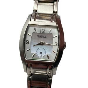Kenneth Cole Reaction KC4498 Women's Watch 24mm MOP Face - New Battery - WR -5.5